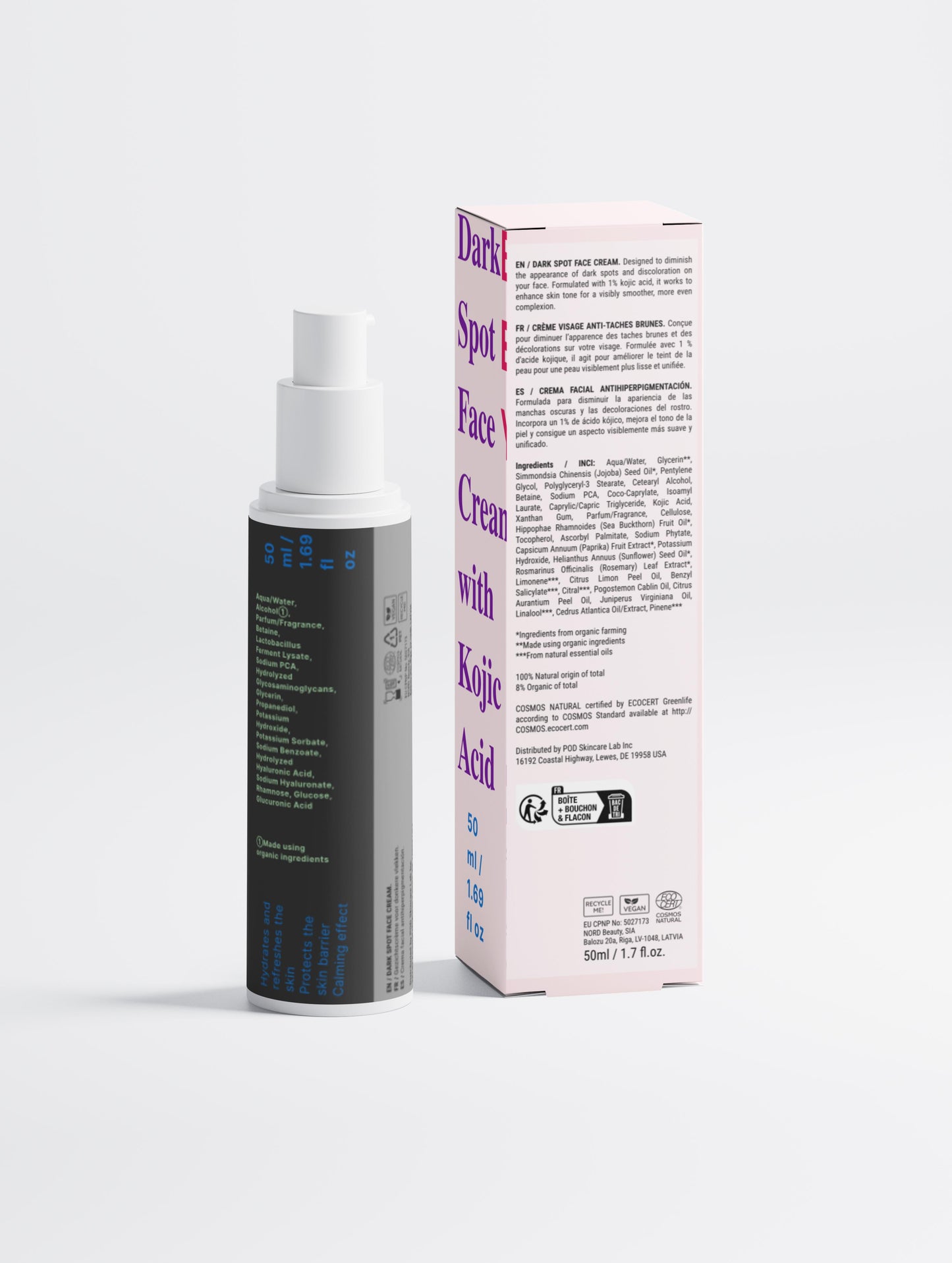 Dark Spot Face Cream with Kojic Acid