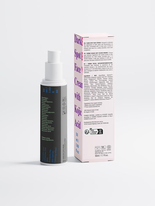 Dark Spot Face Cream with Kojic Acid